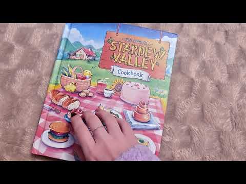 ASMR • Stardew Valley 🥗 Livro Oficial de Receitas (Ele é LINDO!)