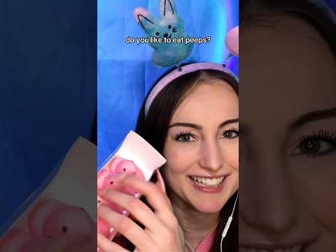 eating peeps asmr