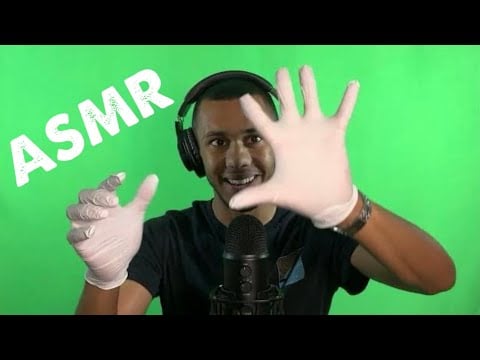ASMR Latex Glove Sounds - Tingly White Glove Sounds | Request
