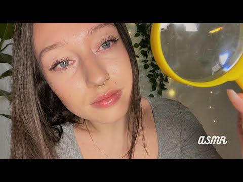 ASMR FRANCAIS - Roleplay Examen des yeux (Lumière, loupe)🔎