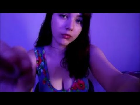 Up close camera cleaning and touching with whispers [ASMR]