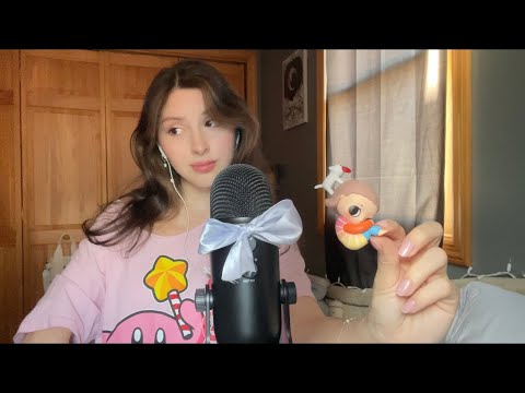 ASMR ☆☁️🐈🤍💫 lots of whispering & tapping for relaxing ~