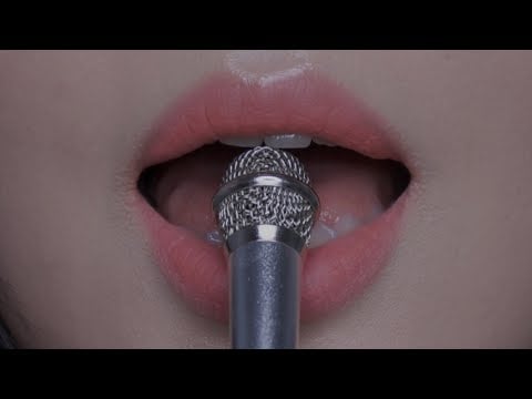 ASMR Mini Mic Mouth Sounds + Biting 👄💕