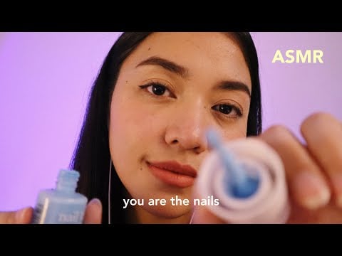ASMR - Giving you a manicure | lens pov, personal attention, soft spoken (malay)