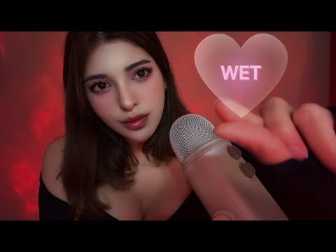 MOUTH SOUND ASMR & Relaxing , Wet & Kissing 🪼