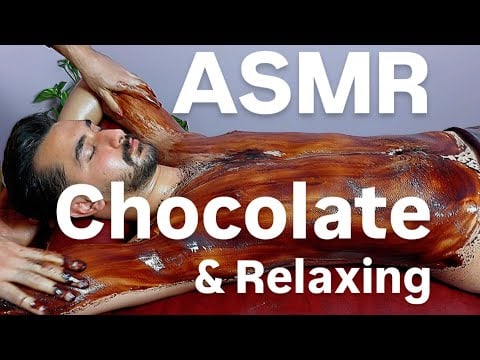 ASMR Chocolate Massage | Relaxing Sleep Whit Calming music | Deep Relaxation | Stress Therapy