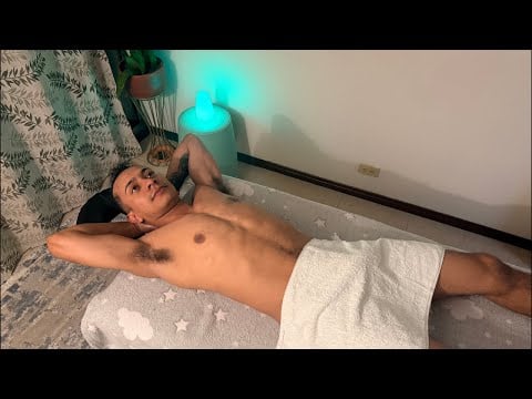 Relaxing Massage To my cousin 1st Part . The 2d part Only members