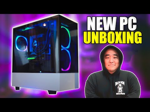 Unboxing My New PC (NZXT) | Relaxing ASMR