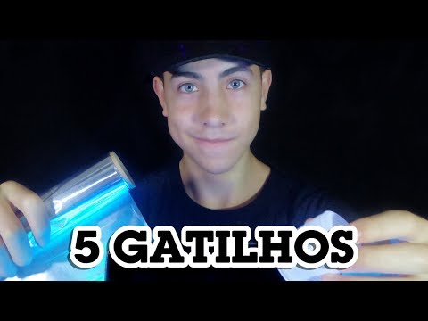 5 gatilhos INOVADORES para VOCÊ sentir arrepios - ASMR (Tingles)