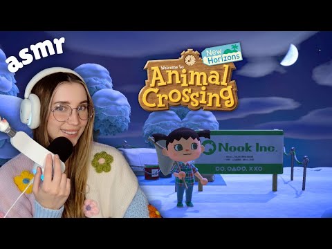 ASMR Cozy Let's Play Animal Crossing - Part 3 Paying Off Our First Loan!