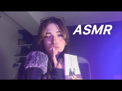 ASMR Reading & Soft Conversation | خوانش کتاب و گفتگوی آرام 🌙📖✨