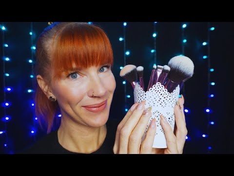 ASMR Personal Attention - Positive Energien für dich (Entspanntes Flüstern und Brushing Sounds)