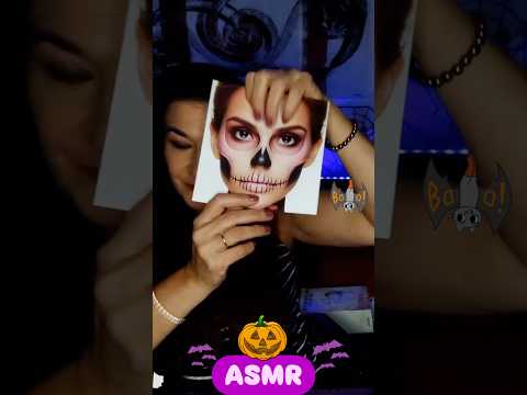 Te maquillo para 🎃 Halloween 🎃 #asmr #relax #sonidosrelajantesparadormir