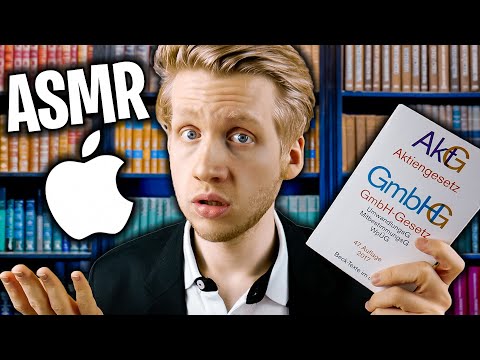 ASMR - Ich bin dein ANWALT & du willst APPLE übernehmen! (WTF :D?)