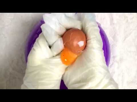 VINYL GLOVES👌 LAYERING❗ with Rubber💛 Gloves & Nails💥 MESSY❗ [[ASMR]]