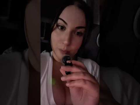 Filming a ASMR Video Tonight 🎙️ #asmr