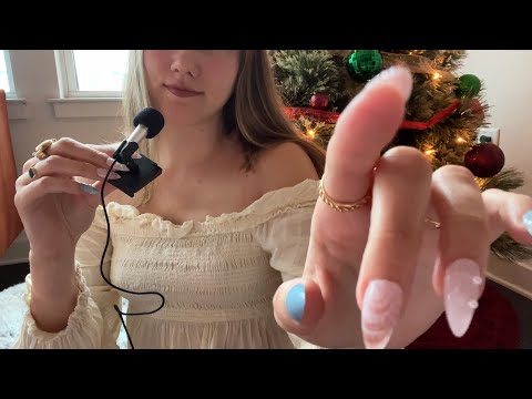 ASMR Mini Mic🎙️ Random Triggers ~Mic Scratching, Mouth Sounds~