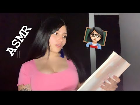 😳Maestra coqueta- María ASMR😳 *ROLEPLAY*