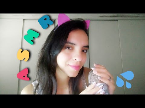 ASMR - SONS DE BOCA + CARINHO NO SEU ROSTO