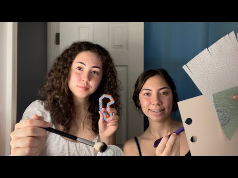 ASMR WITH MY SISTER