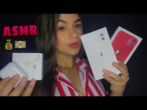 ASMR - TIA RICA TE PRESENTEANDO 💰