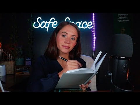 ASMR / Life Coach Prepares You For The New Year (personal questions)