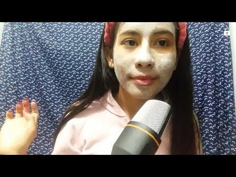 ASMR En Español- Roleplay Pijamada con tu mejor amiga [poniendonos mascarillas]