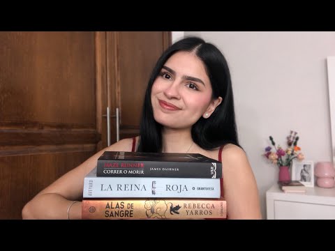 asmr | mis tres sagas de libros favoritas