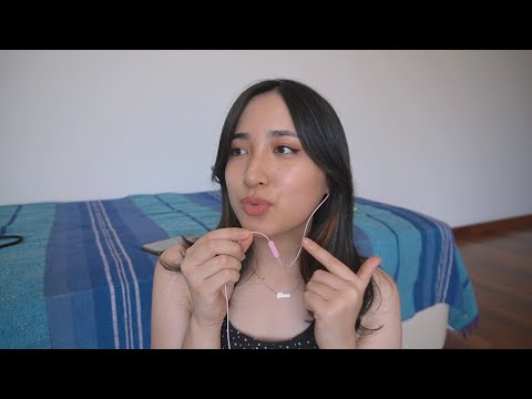 ASMR with an Earphone Mic (part 2) || Lofi