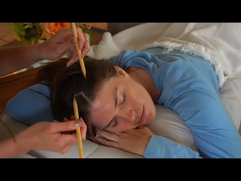 ASMR Perfectionist Sister Gives Scalp Check ✨ SO TINGLY!!! ✨ (Whisper)