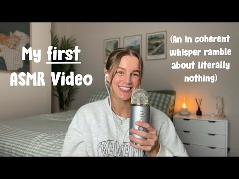 ASMR Whisper Ramble - Lots of words, no real point