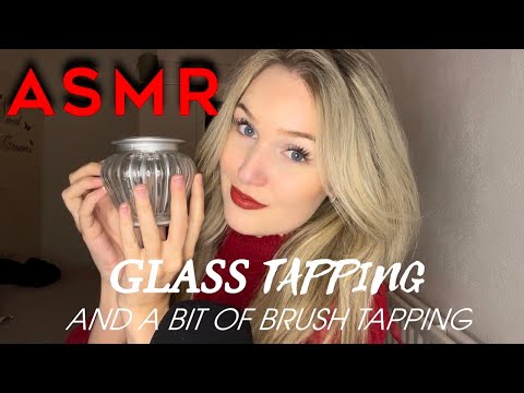 ASMR ✨ | GLASS TAPPING | BRUSH TAPPING