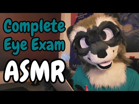 [Furry ASMR] Complete Eye Check Up (Fursuit Doctor Roleplay)