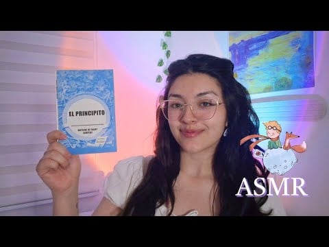 ASMR El Principito 🌹🦊 | Lectura Susurrada Parte 5 + Chimenea