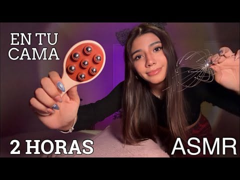 ASMR ESPAÑOL / ¿NO PUEDES DORMIR? 2 HORAS Te CONSIENTO RICO en tu CAMA PARA que DUERMAS EN 3 MINUTOS