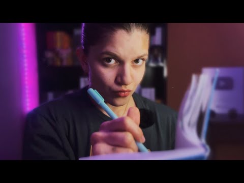 ASMR TE FAZENDO PERGUNTAS PESSOAIS E INDISCRETAS 