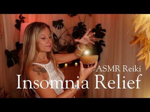 ASMR Reiki for Insomnia 🌙 Deep Sleep, Energy Clearing & Nervous System Calming