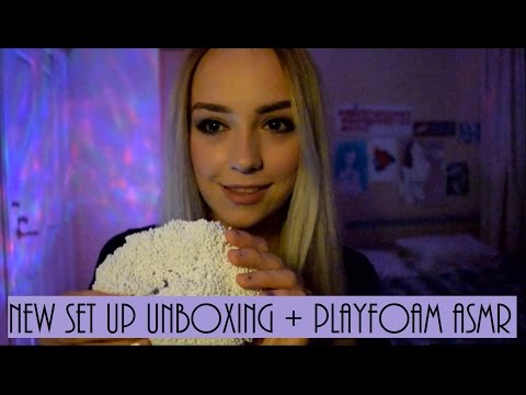 New ASMR Set Up! Unboxing Gifts From A Subscriber