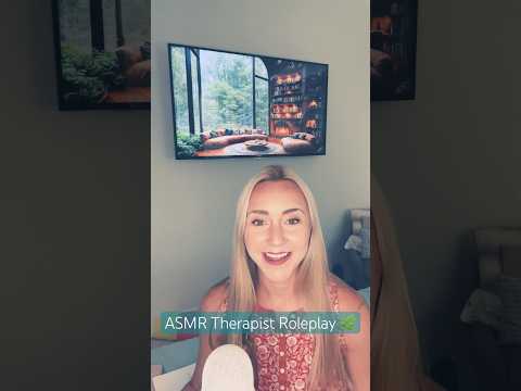 #asmr #therapist #roleplay #cognitivebehavioraltherapy #visualtingle