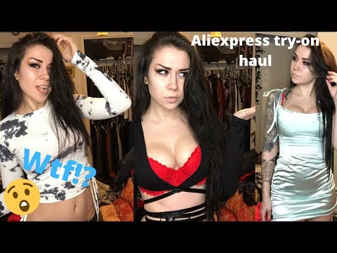 A Very ill-fitting Aliexpress Try-On Haul (ASMR) Crinkling, Soft Spoken, Fabric Sounds