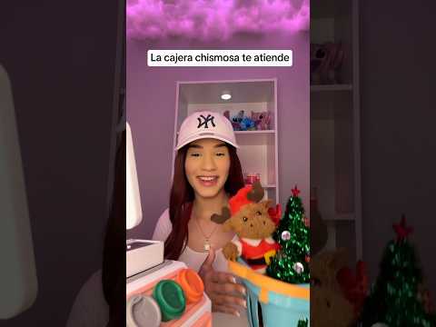 La cajera chismosa te atiende asmr #asmrtoys #cashier