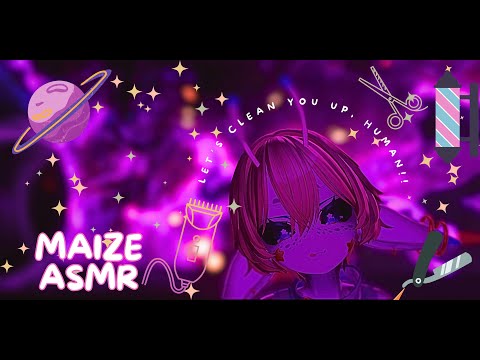 Relaxing Shave & Tidy with Maize | VRChat ASMR Low Ambience, Soft Triggers
