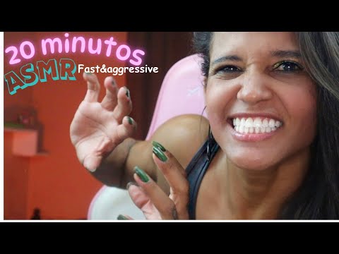 20 minutos ASMR fast & Aggressive l Voce vai DORMIR antes que este video acabe