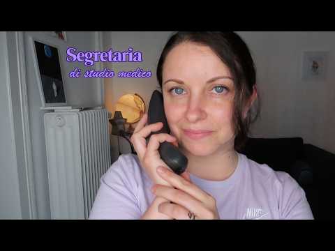 ASMR 🩺 Benvenuto allo studio medico… come posso aiutarla? (ITA)
