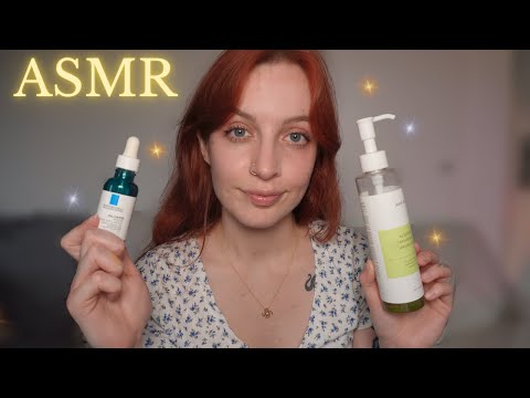 ASMR Te hago el skincare antes de dormir 😴  Atención Personal