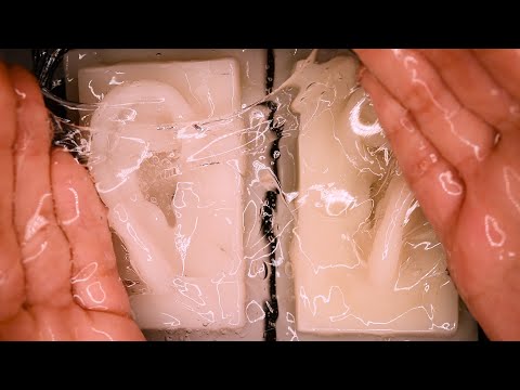 ASMR The brain causes an illusion! Silicone ear massage from overhead (subtitles, broken microphone)