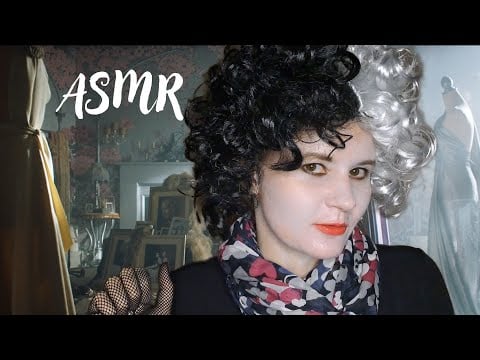 ASMR Mad Cruella speaks with Russian accent and takes your measurements