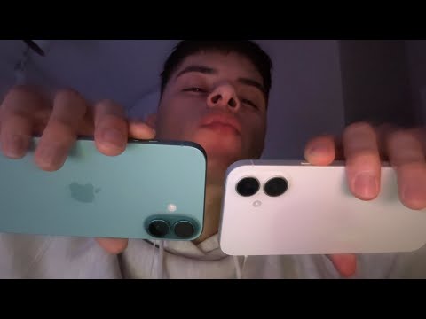 ASMR iPhone 16 Plus relaxation hypnosis