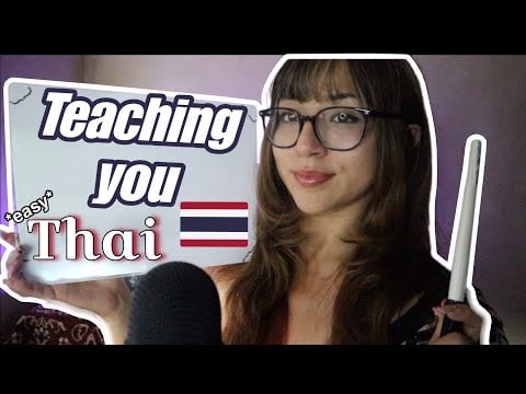ASMR- Teaching You Thai 🇹🇭