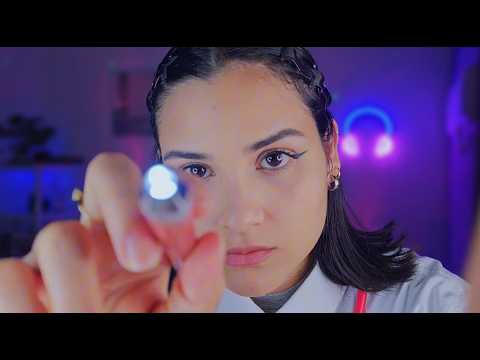 1 HORA COM OS MELHORES ASMR💫 Roleplay Exame dos Nervos Cranianos, Ouvidos e Check-up Geral